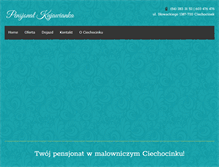 Tablet Screenshot of kujawianka.net